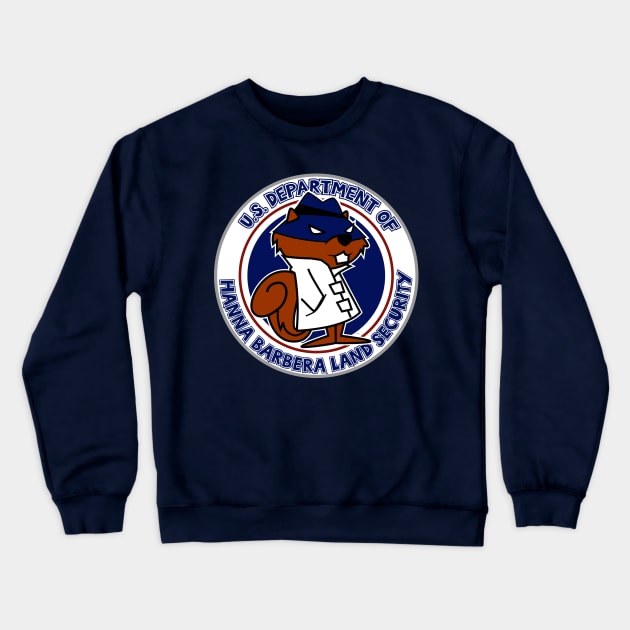 Department of Hanna BarberaLand Security Crewneck Sweatshirt by Spikeani